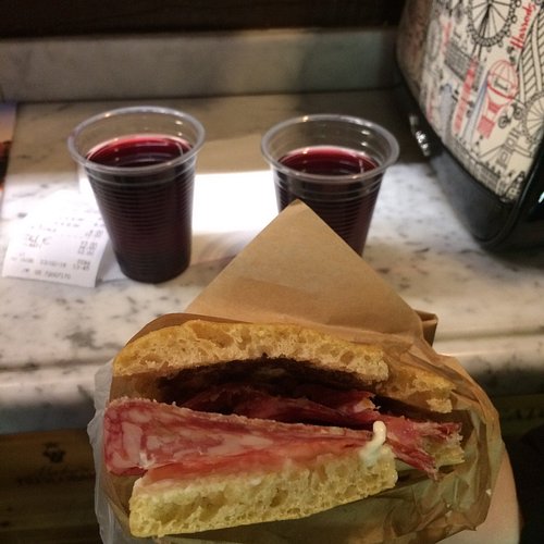 Street Florentine sandwich.