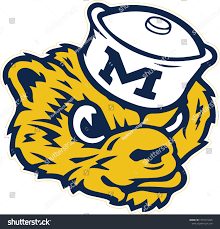 Michigan Wolverine logo.